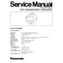 Panasonic WV-CW240S, WV-CW244FE Service Manual