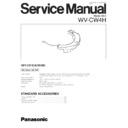 Panasonic WV-CW4H Service Manual