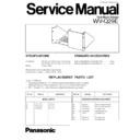 Panasonic WV-Q29E Service Manual