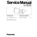 Panasonic WV-Q52AE Service Manual
