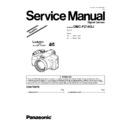Panasonic DMC-FZ18GJ Service Manual Simplified