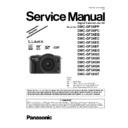 Panasonic DMC-GF3XEE Service Manual Simplified