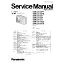 Panasonic DMC-LC43PP, DMC-LC43PM, DMC-LC43E, DMC-LC43B, DMC-LC43A, DMC-LC43EN, DMC-LC43KR (serv.man2) Service Manual