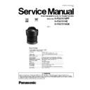 Panasonic H-F007014PP, H-F007014E, H-F007014GK Service Manual