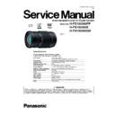 Panasonic H-FS100300PP, H-FS100300E, H-FS100300GK Service Manual