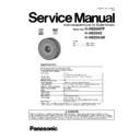 Panasonic H-H020APP, H-H020AE, H-H020AGK Service Manual