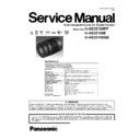 Panasonic H-HS35100PP, H-HS35100E, H-HS35100GK Service Manual
