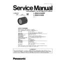 Panasonic L-RS014150PP, L-RS014150E Service Manual