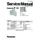 Panasonic SV-AV10U, SV-AV10E, SV-AV10B, SV-AV10EN (serv.man2) Service Manual
