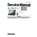 Panasonic DMP-B15EB, DMP-B15EE, DMP-B15EG Service Manual