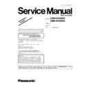 Panasonic DMR-EH58EE, DMR-EH68EE Service Manual Simplified
