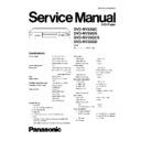 Panasonic DVD-RV32GC, DVD-RV32GN, DVD-RV32GCS, DVD-RV32GD Service Manual