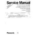 Panasonic KX-F580, KX-F680, KX-F780BX Service Manual Supplement