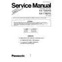 Panasonic KX-F580RS, KX-F780RS Service Manual Supplement