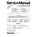Panasonic KX-F780AG Service Manual Supplement
