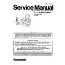 Panasonic KX-FC278RU Service Manual