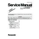 Panasonic KX-FL403RU (serv.man7) Service Manual Supplement