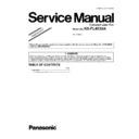 Panasonic KX-FL403UA (serv.man11) Service Manual Supplement