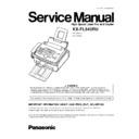 Panasonic KX-FL543RU Service Manual