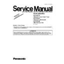 Panasonic KX-FLB853RU, KX-FA101A, KX-FA102A, KX-FA104E (serv.man2) Service Manual Supplement