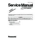Panasonic KX-FLB883RU (serv.man6) Service Manual Supplement
