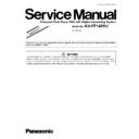 Panasonic KX-FP148RU (serv.man5) Service Manual Supplement