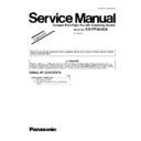 Panasonic KX-FP363UA (serv.man7) Service Manual Supplement