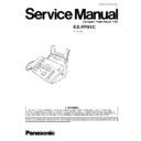 Panasonic KX-FP81C Service Manual