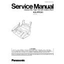 kx-fpc91 service manual