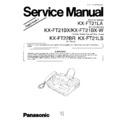 Panasonic KX-FT21LA, KX-FT21BX, KX-FT21BX-W, KX-FT21LS, KX-FT22BR Service Manual Supplement