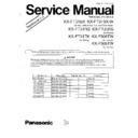 Panasonic KX-FT31BX, KX-FT31BX-W, KX-FT31RS, KX-FT33RS Service Manual Supplement