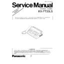 Panasonic KX-FT33LS Service Manual Simplified