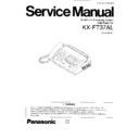 Panasonic KX-FT37AL Service Manual