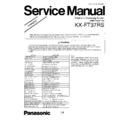 Panasonic KX-FT37RS Service Manual Simplified