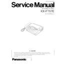 kx-ft57e service manual