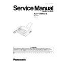 Panasonic KX-FT74RU-B Service Manual
