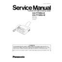 Panasonic KX-FT78RU-B, KX-FT78RU-W Service Manual