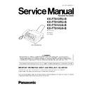 Panasonic KX-FT912RU-B, KX-FT914RU-B, KX-FT912UA-B, KX-FT914UA-B Service Manual