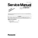 Panasonic KX-MB763RU (serv.man8) Service Manual Supplement