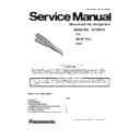 Panasonic EH-HS41-K865 (serv.man4) Service Manual