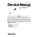 Panasonic EH-KA81 Service Manual