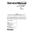 Panasonic EH-ND63-P865 Service Manual