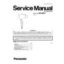 Panasonic EH-NE31 Service Manual