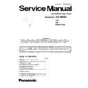 Panasonic EH-NE64-K865 Service Manual