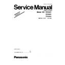 Panasonic EH8461, EH8463, EH8465, EH8465SA825 Service Manual Supplement