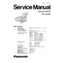 Panasonic EP-1270-W0 Service Manual