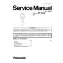 Panasonic ER-GC20, ER-GC20-K520 Service Manual