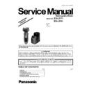 Panasonic ES-LF51, ES-LF71 Service Manual Simplified
