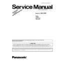 Panasonic ES-LV6N-S820 Service Manual Simplified