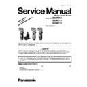 Panasonic ES-RT81, ES-RT51, ES-RT31 Service Manual Simplified